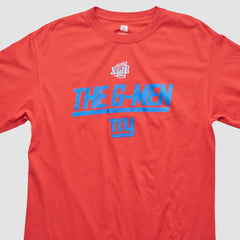 Fanatics New York Giants NFL 2008 T-shirt Red Vintage