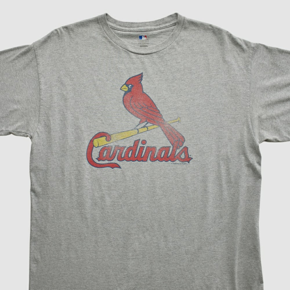 St. Louis Cardinals MLB 2010 T-shirt - Heather Gray - 3XVintage - Fanatics Lifestyle