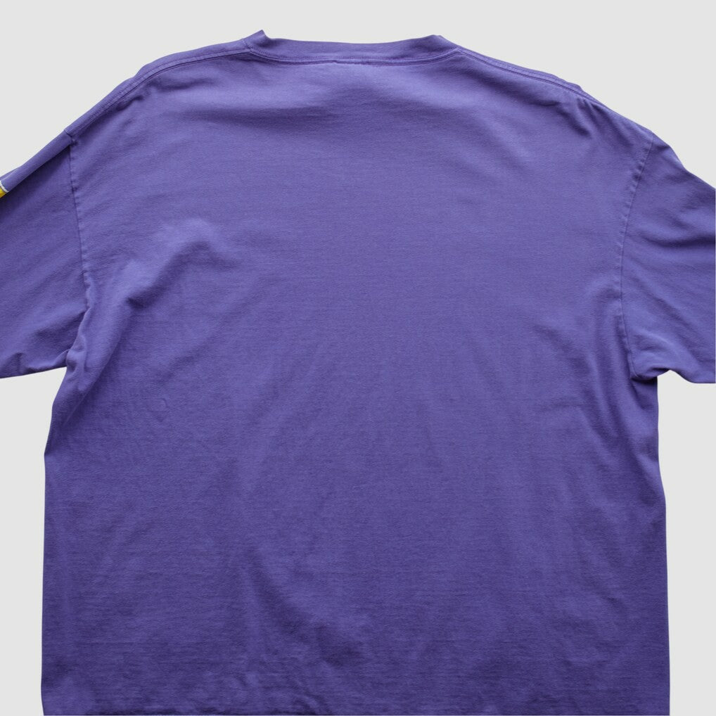 Fanatics Minnesota Vikings Logo Athletic 90s Long Sleeve T-shirt Purple Vintage