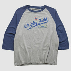 Chicago Cubs Majestic 2009 T-shirt - Heather Gray - Vintage - Fanatics Discount