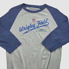 Chicago Cubs Majestic 2009 T-shirt - Heather Gray - Vintage - Fanatics Discount