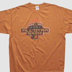 MLB All-Star Game Majestic 2003 T-shirt - Orange - 3XVintage - Fanatics Sale
