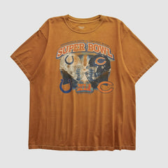 Fanatics Superbowl XLI Reebok 2007 T-shirt Orange Vintage
