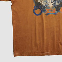 Fanatics Superbowl XLI Reebok 2007 T-shirt Orange Vintage