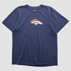 Fanatics Denver Broncos Reebok 2000s T-shirt Navy Vintage