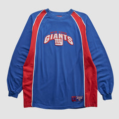 Fanatics New York Giants NFL 2000s Long Sleeve T-shirt Blue Vintage