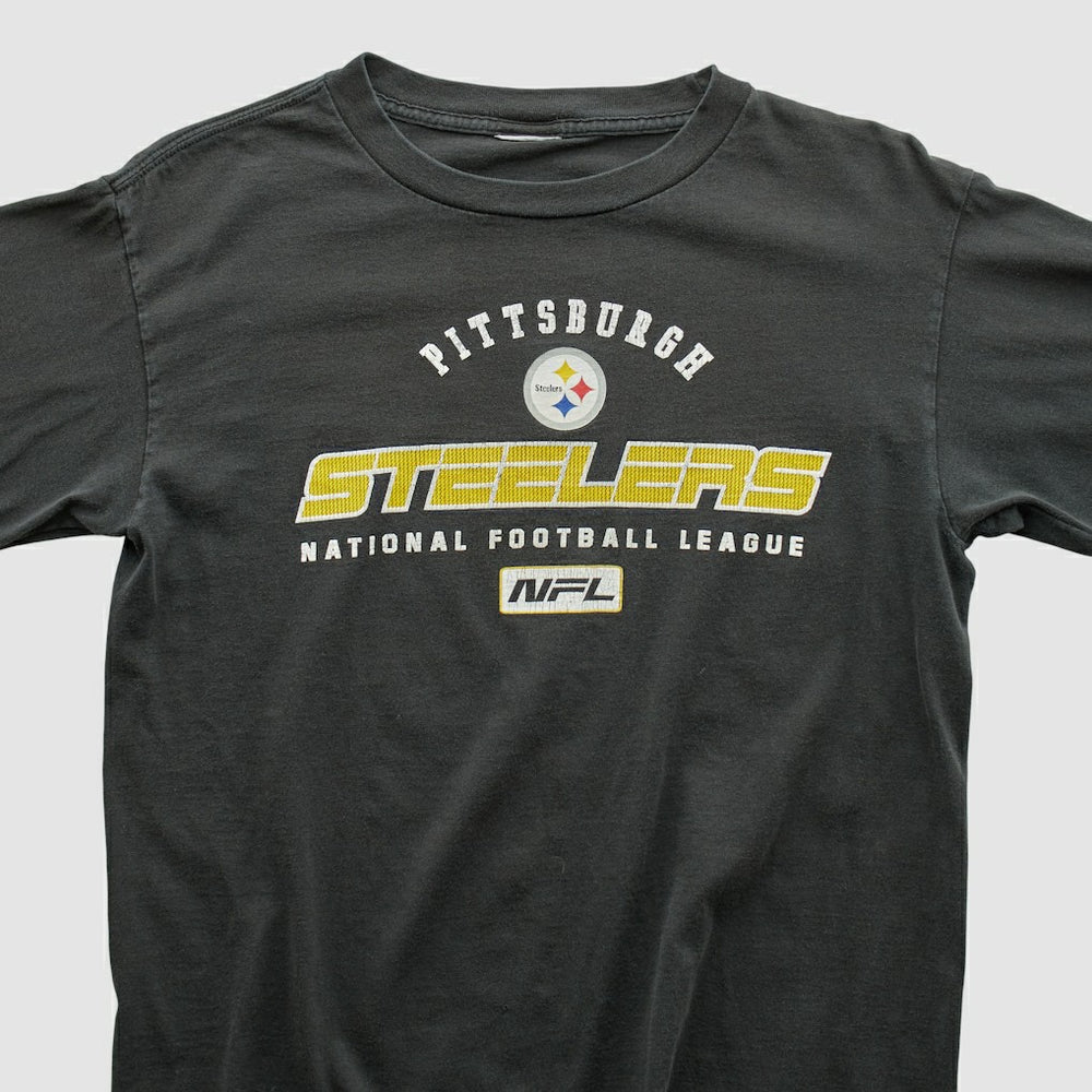 Fanatics Pittsburgh Steelers 2000s Long Sleeve T-shirt Black Vintage