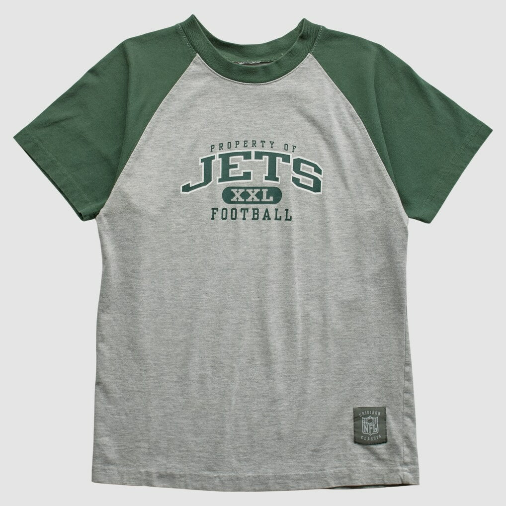 Fanatics New York Jets NFL 2000s T-shirt Heather Gray Vintage