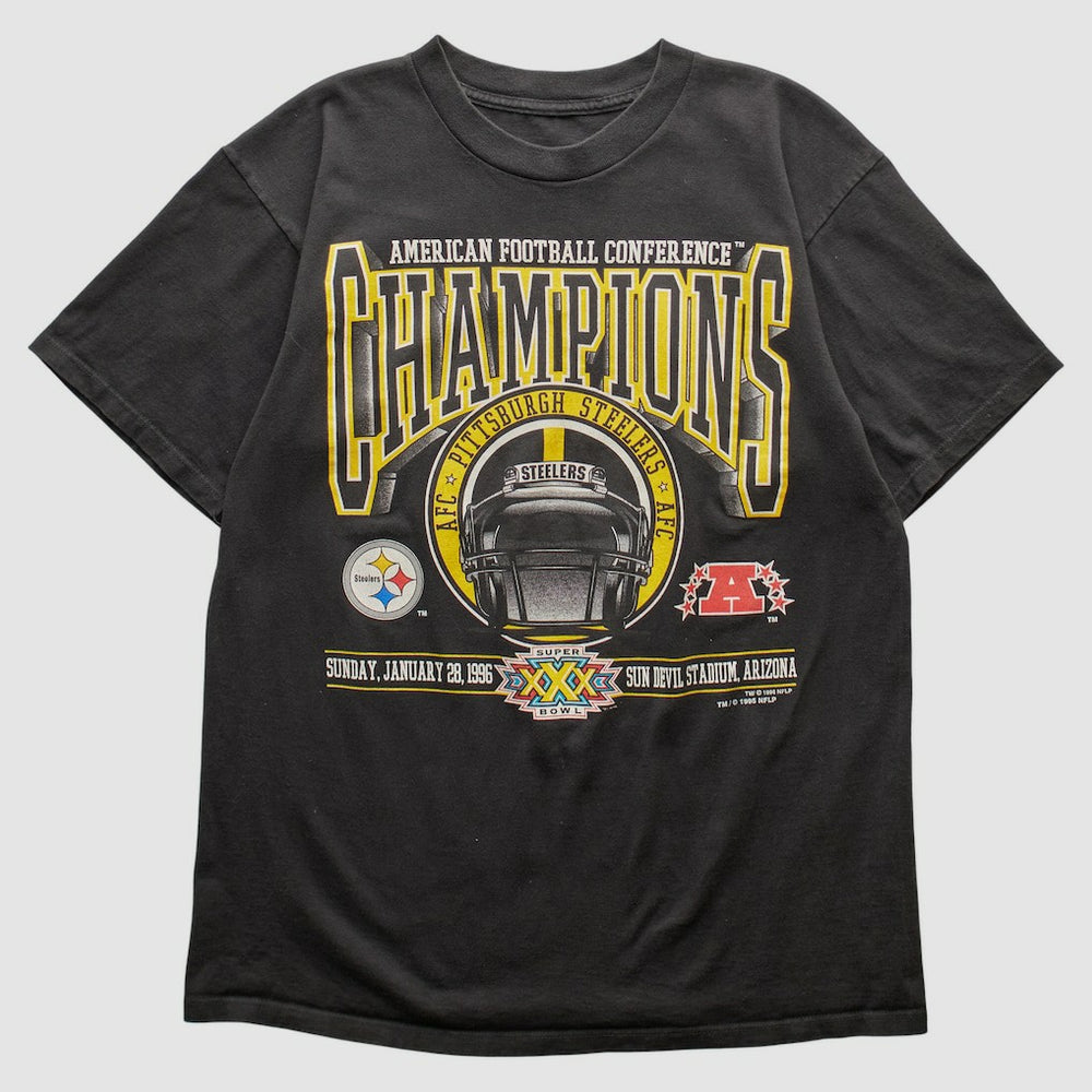 Fanatics Pittsburgh Steelers 1996 T-shirt Black Vintage