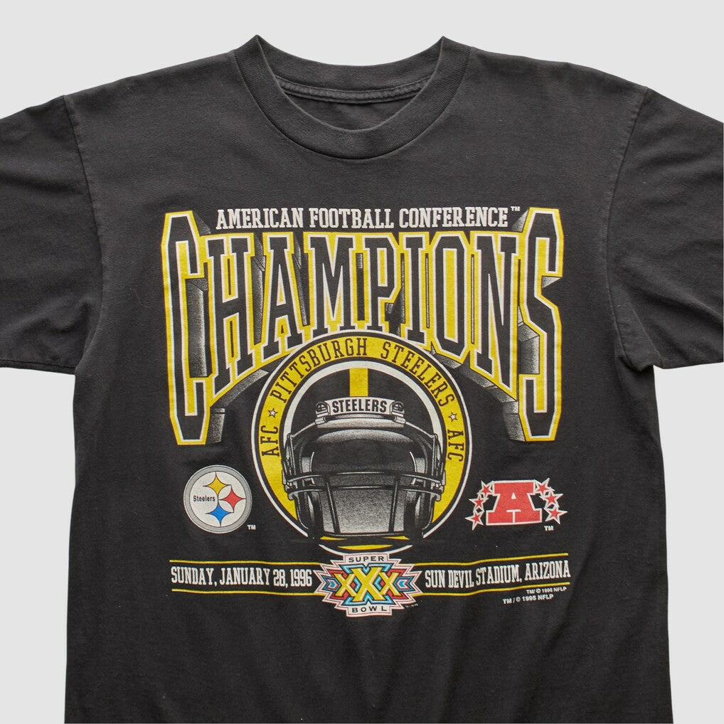 Fanatics Pittsburgh Steelers 1996 T-shirt Black Vintage