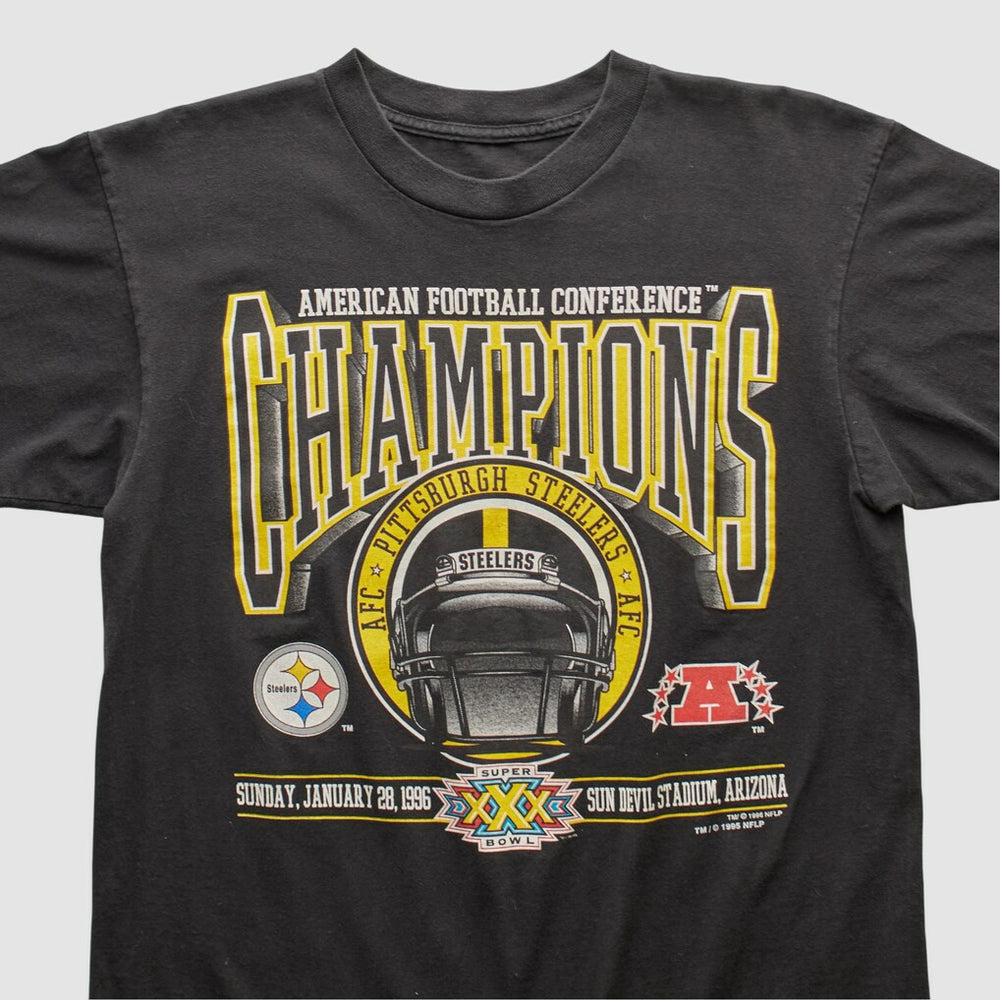 Fanatics Pittsburgh Steelers 1996 T-shirt Black Vintage