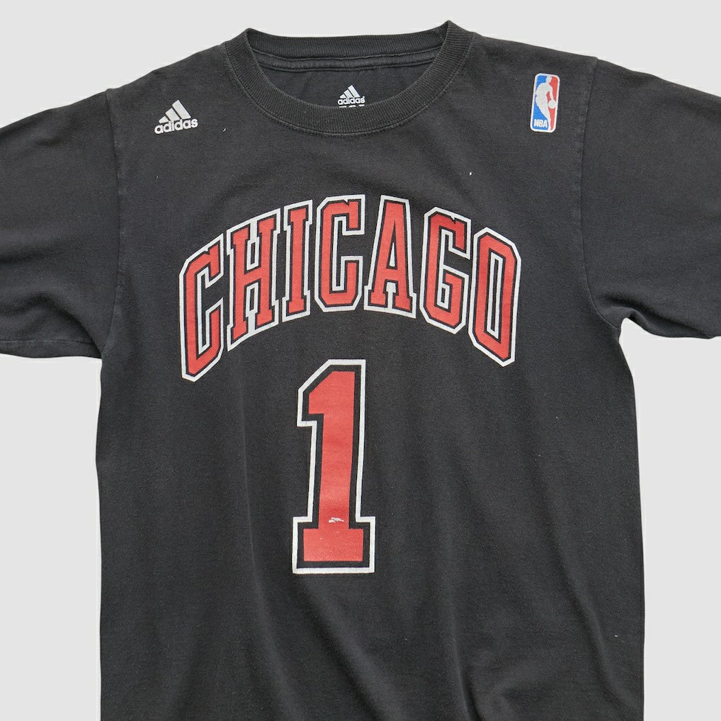 Chicago Bulls 2010s T-shirt for sale Black Vintage | Adidas Lifestyle