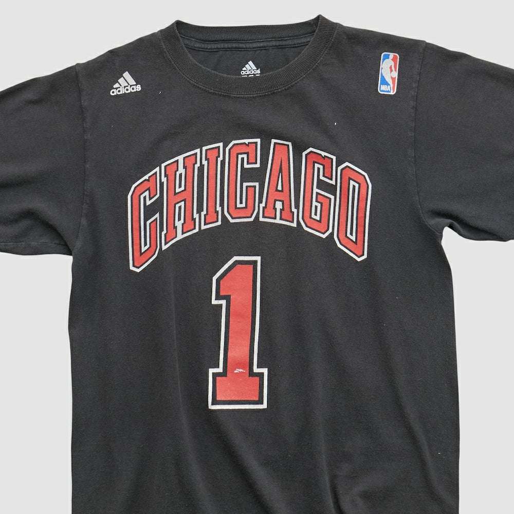 Chicago Bulls 2010s T-shirt for sale Black Vintage | Adidas Lifestyle