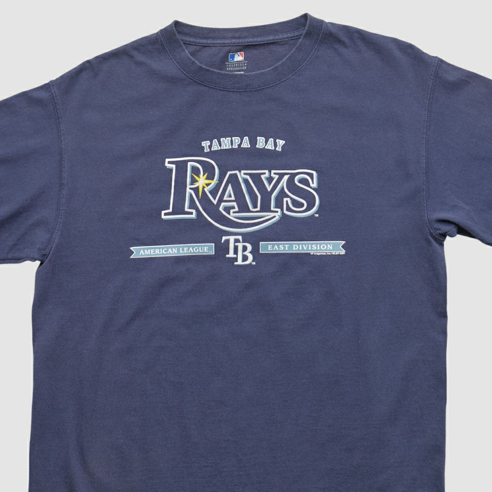 Tampa Bay Rays MLB 2008 T-shirt - Navy - XVintage - Fanatics Lifestyle
