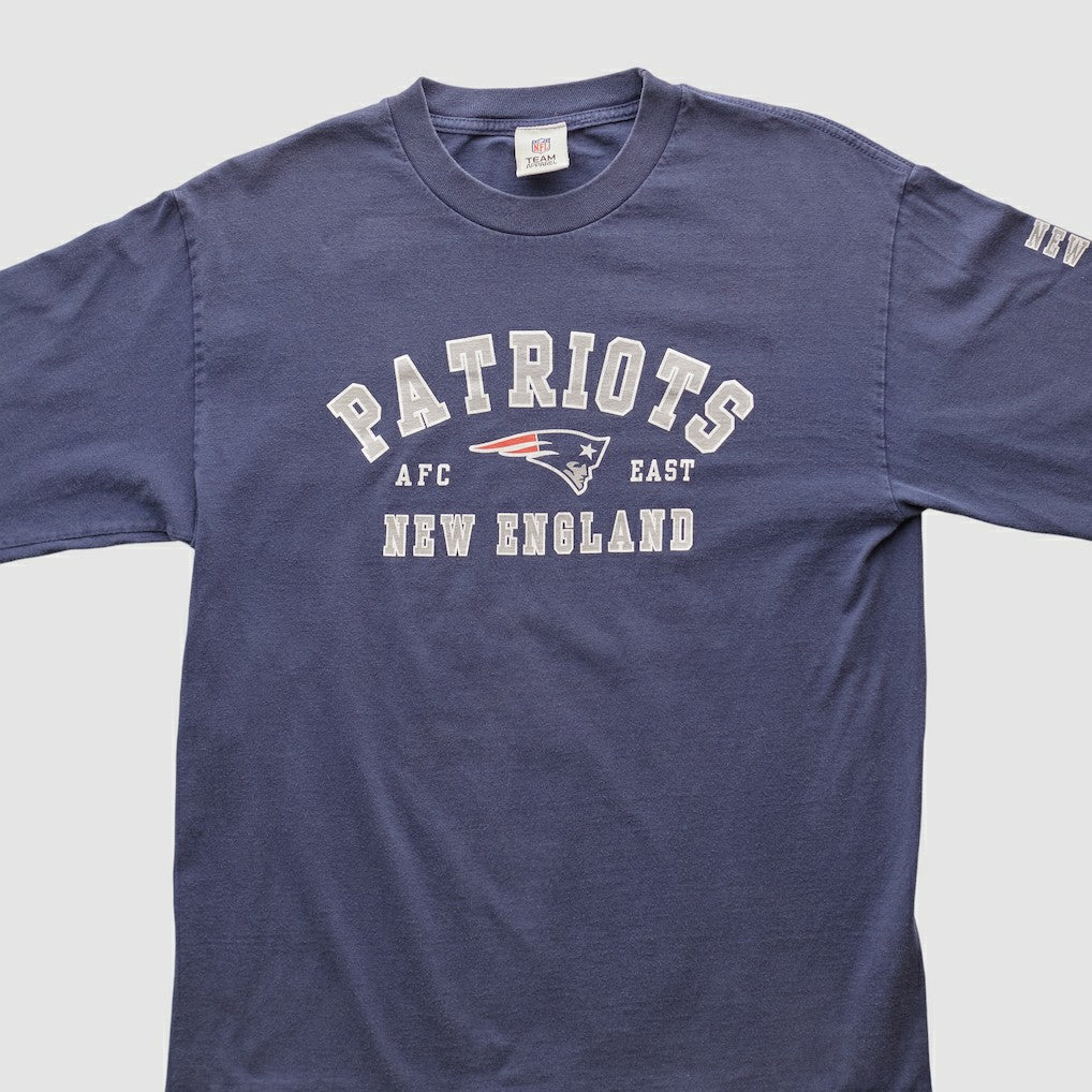Fanatics New England Patriots NFL 2010s Long Sleeve T-shirt Navy Vintage