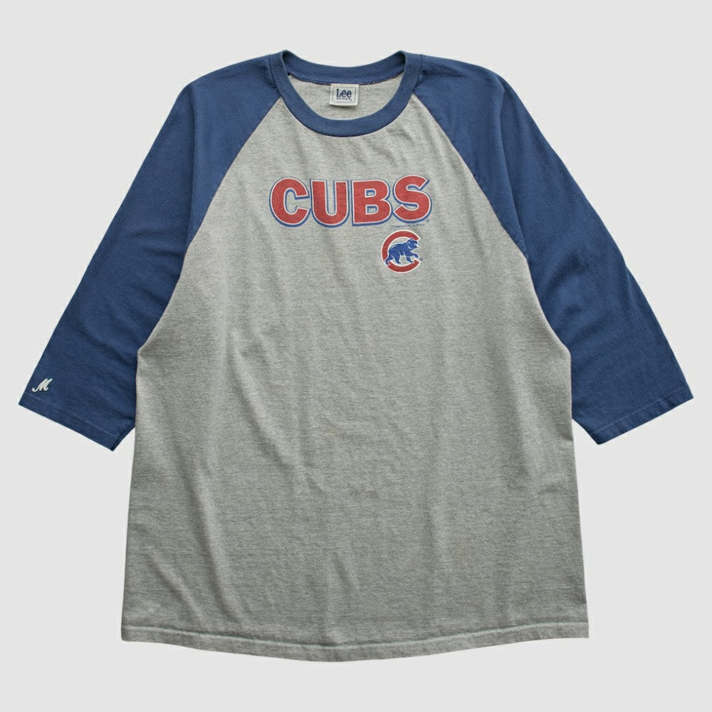 Chicago Cubs Lee Apparel 2000s T-shirt - Heather Gray - XVintage - Fanatics Online