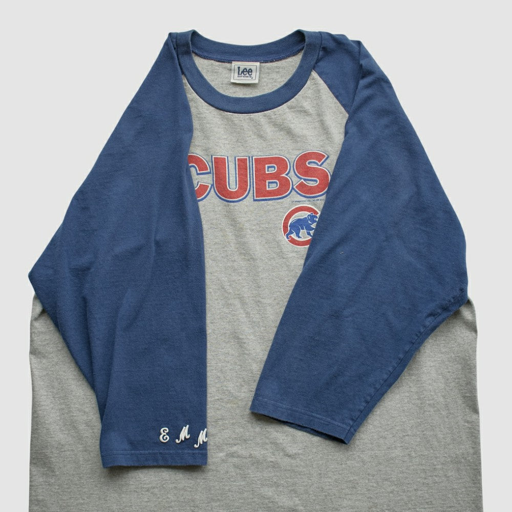 Chicago Cubs Lee Apparel 2000s T-shirt - Heather Gray - XVintage - Fanatics Online
