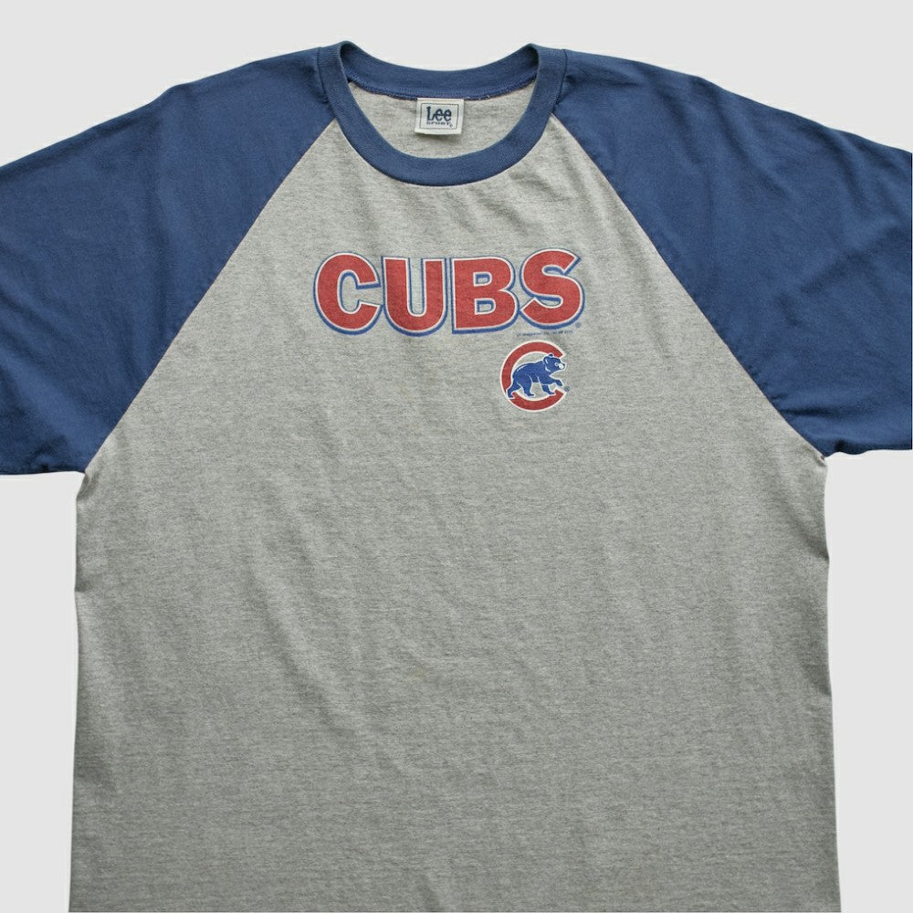 Chicago Cubs Lee Apparel 2000s T-shirt - Heather Gray - XVintage - Fanatics Online