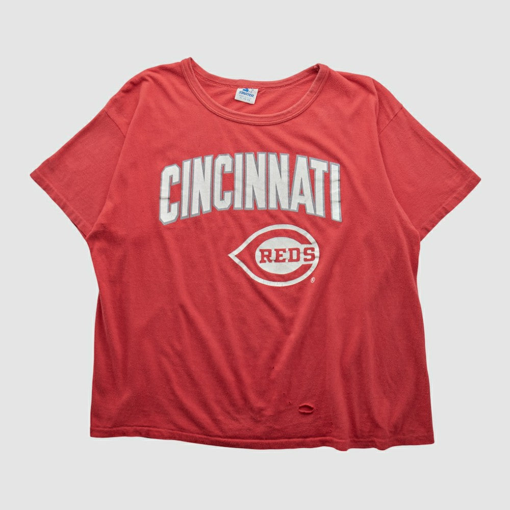 Cincinnati Reds Starter 90s T-shirt - Red - XVintage - Fanatics Discount