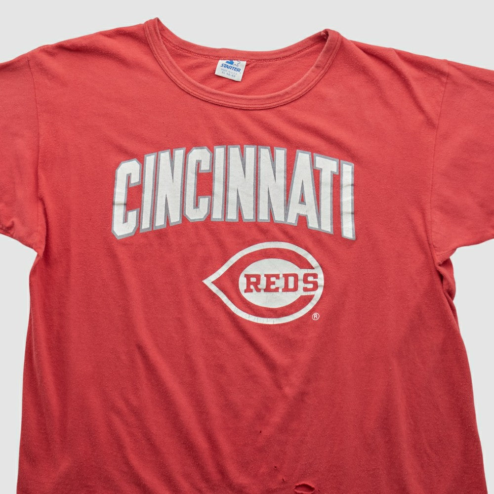 Cincinnati Reds Starter 90s T-shirt - Red - XVintage - Fanatics Discount