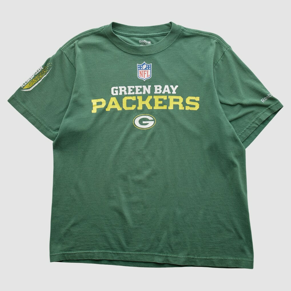 Fanatics Green Bay Packers Reebok 2000s T-shirt Green Vintage