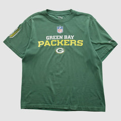 Fanatics Green Bay Packers Reebok 2000s T-shirt Green Vintage