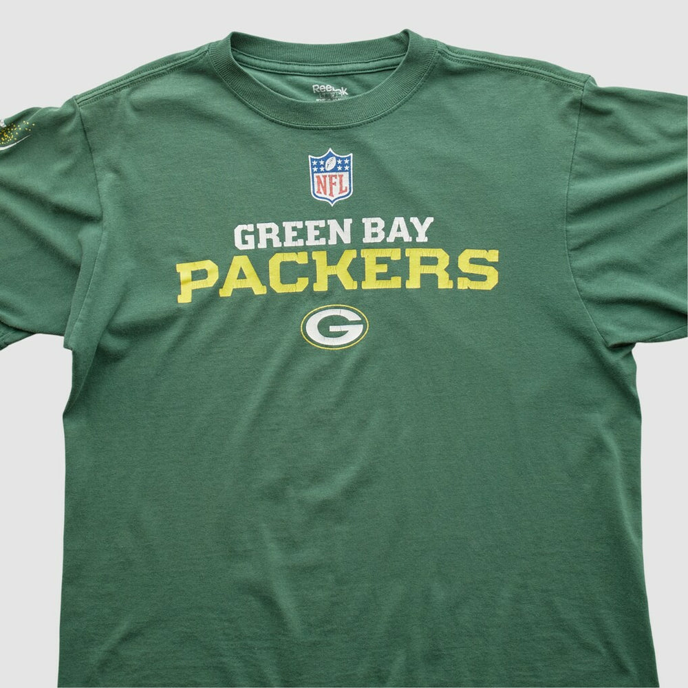 Fanatics Green Bay Packers Reebok 2000s T-shirt Green Vintage