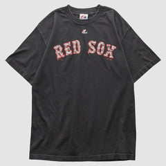 Boston Red Sox Majestic 2010s T-shirt - Black - Vintage - Fanatics on Sale