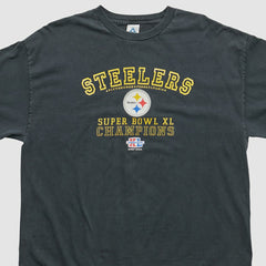 Fanatics Pittsburgh Steelers Alstyle 2006 Long Sleeve T-shirt Black Vintage