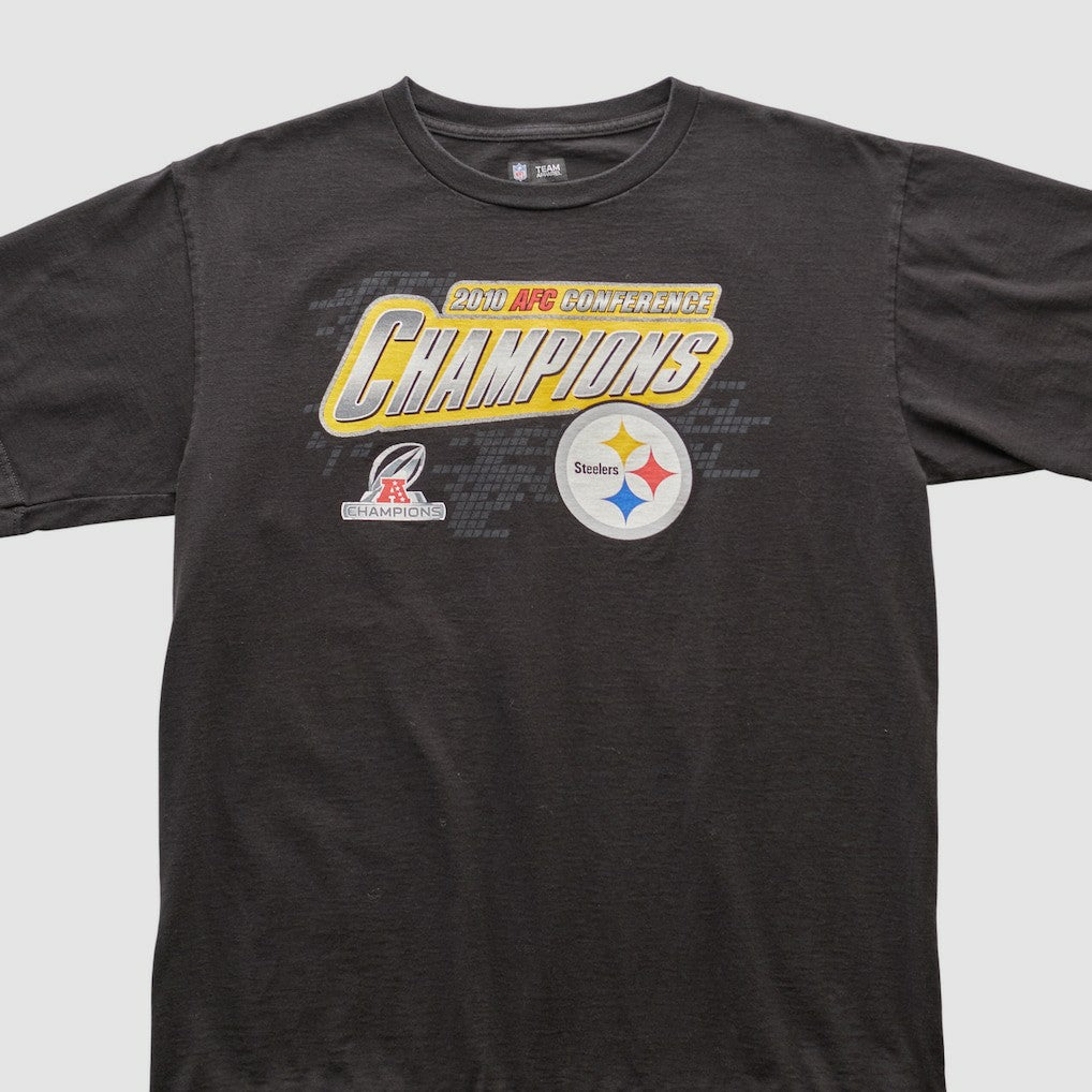 Fanatics Pittsburgh Steelers NFL 2010 T-shirt Black Vintage