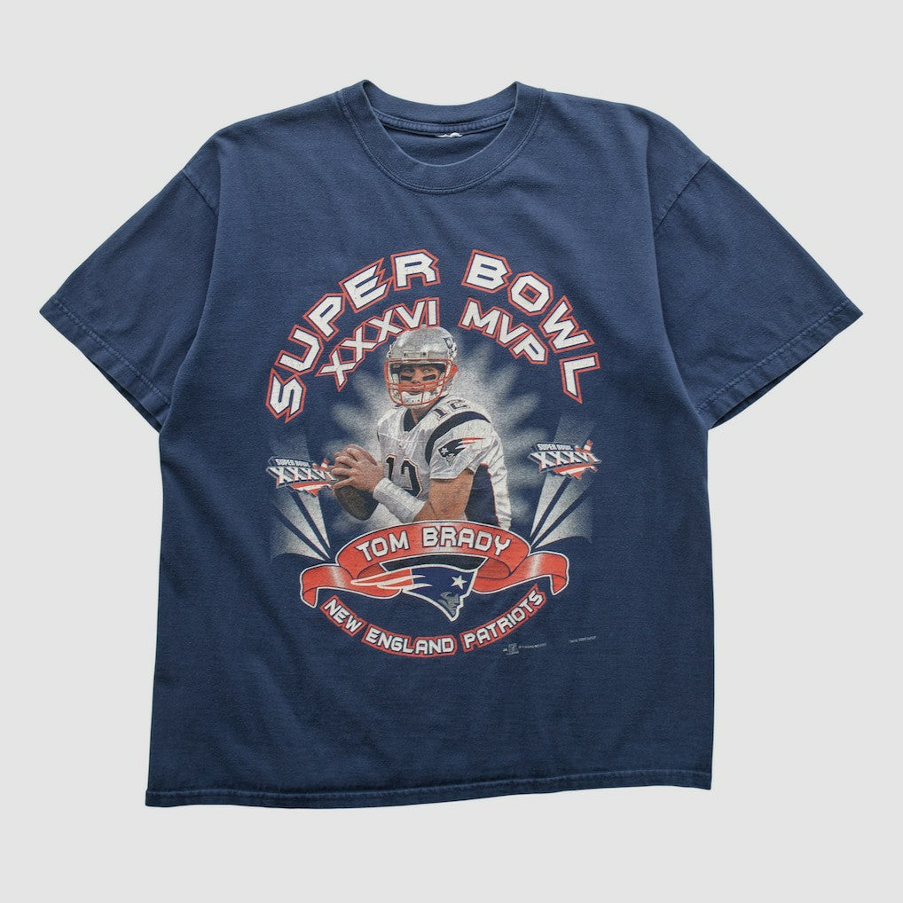 Fanatics New England Patriots 2002 T-shirt Navy Vintage