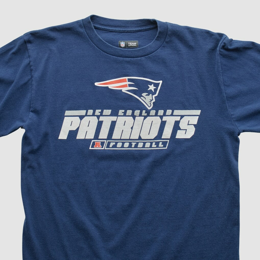 Fanatics New England Patriots NFL 2010s Long Sleeve T-shirt Navy Vintage
