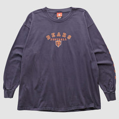 Fanatics Chicago Bears NFL 2000s Long Sleeve T-shirt Navy Vintage