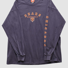 Fanatics Chicago Bears NFL 2000s Long Sleeve T-shirt Navy Vintage
