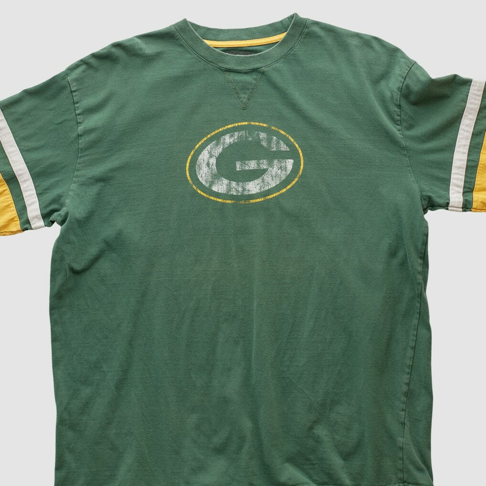 Fanatics Green Bay Packers NFL 2010s Long Sleeve T-shirt Green Vintage
