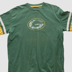 Fanatics Green Bay Packers NFL 2010s Long Sleeve T-shirt Green Vintage