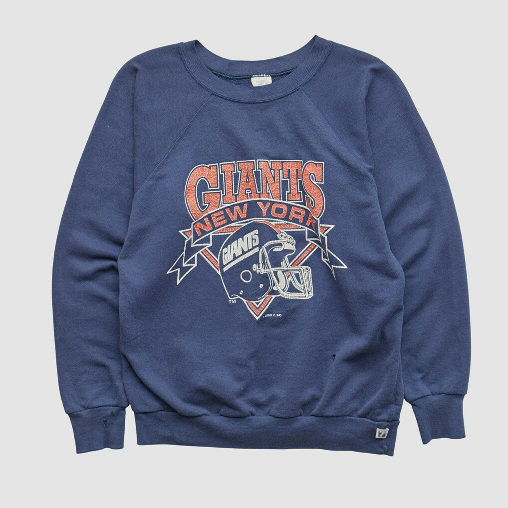 Fanatics New York Giants Logo Athletic 90s Pullover Sweatshirt Navy Vintage