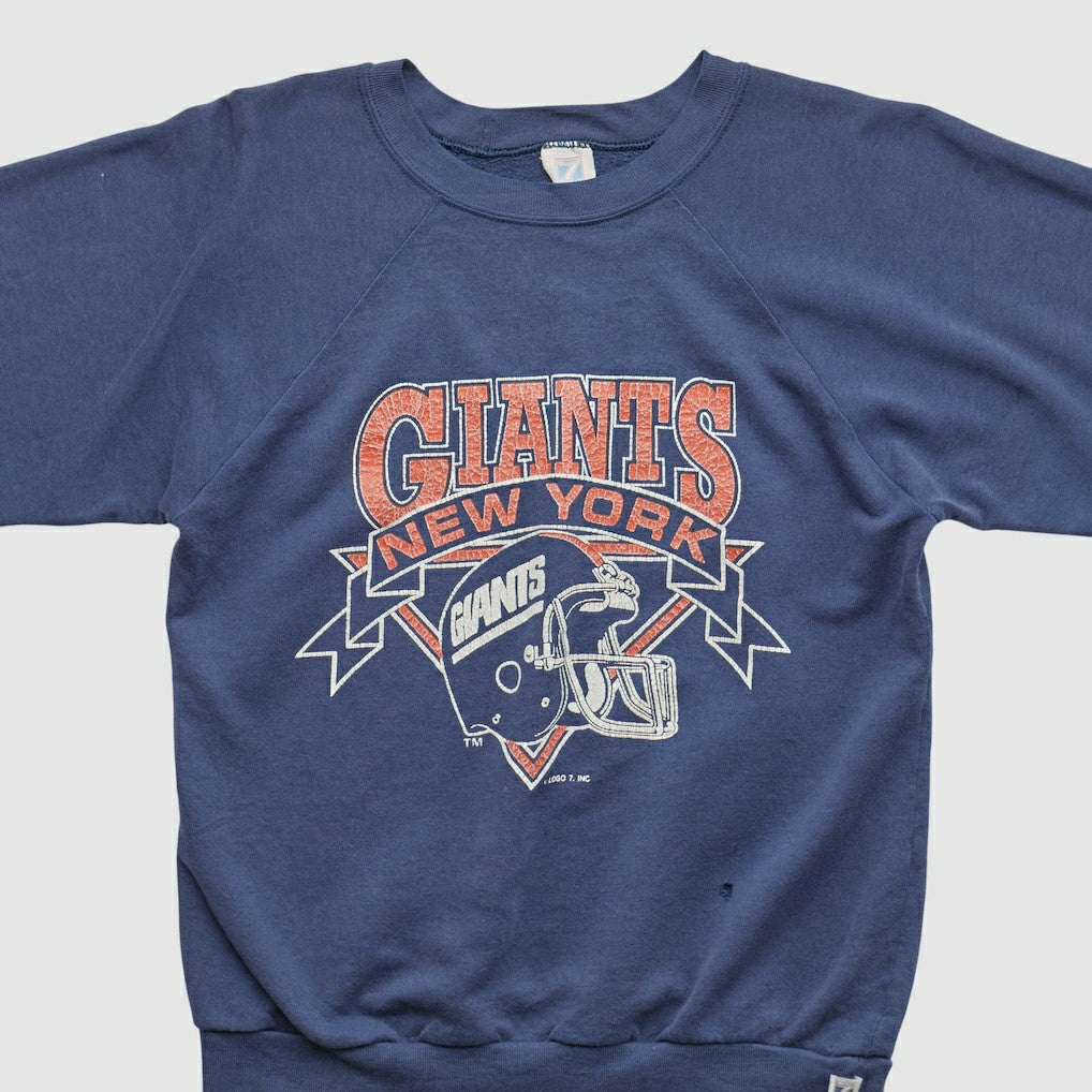 Fanatics New York Giants Logo Athletic 90s Pullover Sweatshirt Navy Vintage
