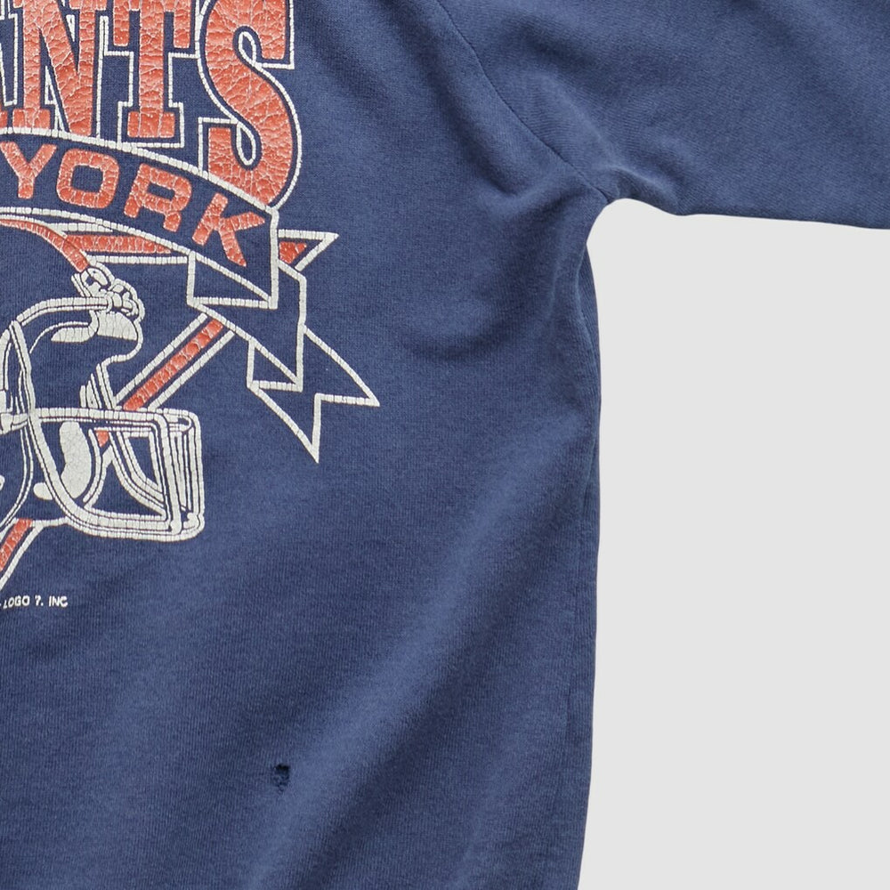 Fanatics New York Giants Logo Athletic 90s Pullover Sweatshirt Navy Vintage