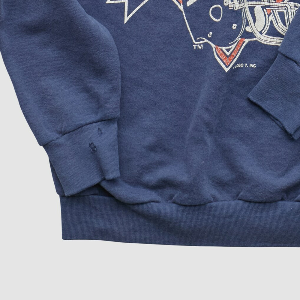 Fanatics New York Giants Logo Athletic 90s Pullover Sweatshirt Navy Vintage