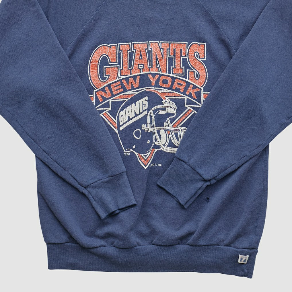 Fanatics New York Giants Logo Athletic 90s Pullover Sweatshirt Navy Vintage