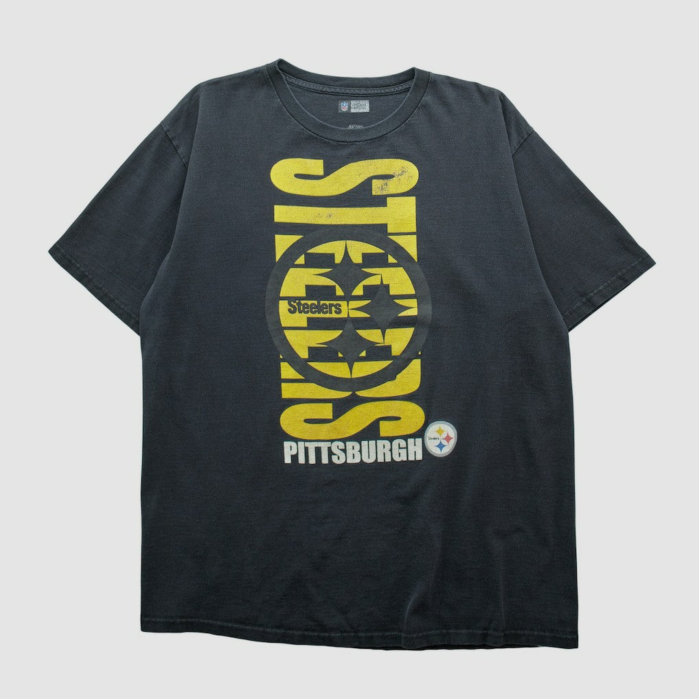 Fanatics Pittsburgh Steelers NFL 2000s T-shirt Black Vintage