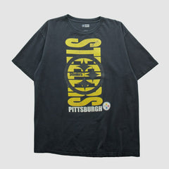 Fanatics Pittsburgh Steelers NFL 2000s T-shirt Black Vintage