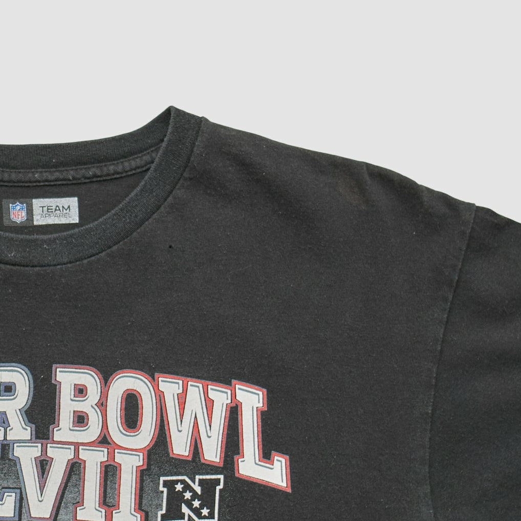 Fanatics Superbowl XLVII NFL 2013 T-shirt Black Vintage