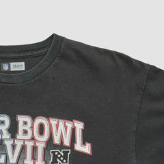 Fanatics Superbowl XLVII NFL 2013 T-shirt Black Vintage