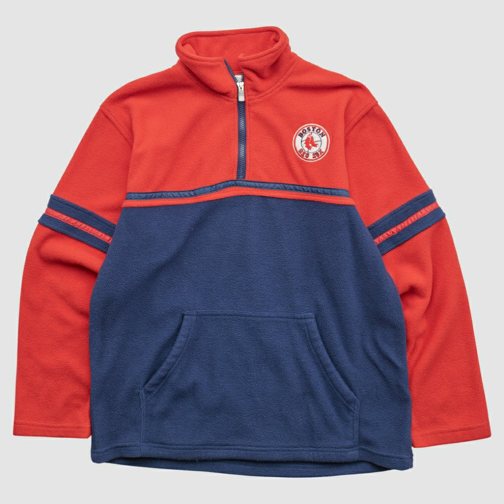 Boston Red Sox MLB 2000s 1/4 Zip Sweatshirt - Red - Vintage - Fanatics Sale
