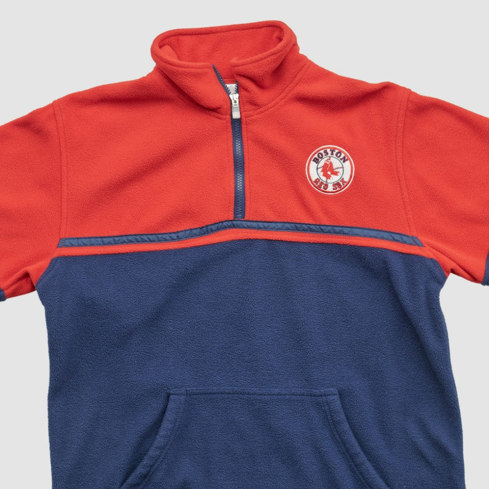 Boston Red Sox MLB 2000s 1/4 Zip Sweatshirt - Red - Vintage - Fanatics Sale