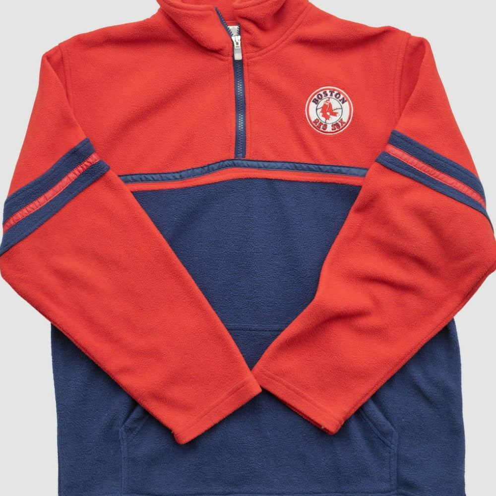 Boston Red Sox MLB 2000s 1/4 Zip Sweatshirt - Red - Vintage - Fanatics Sale