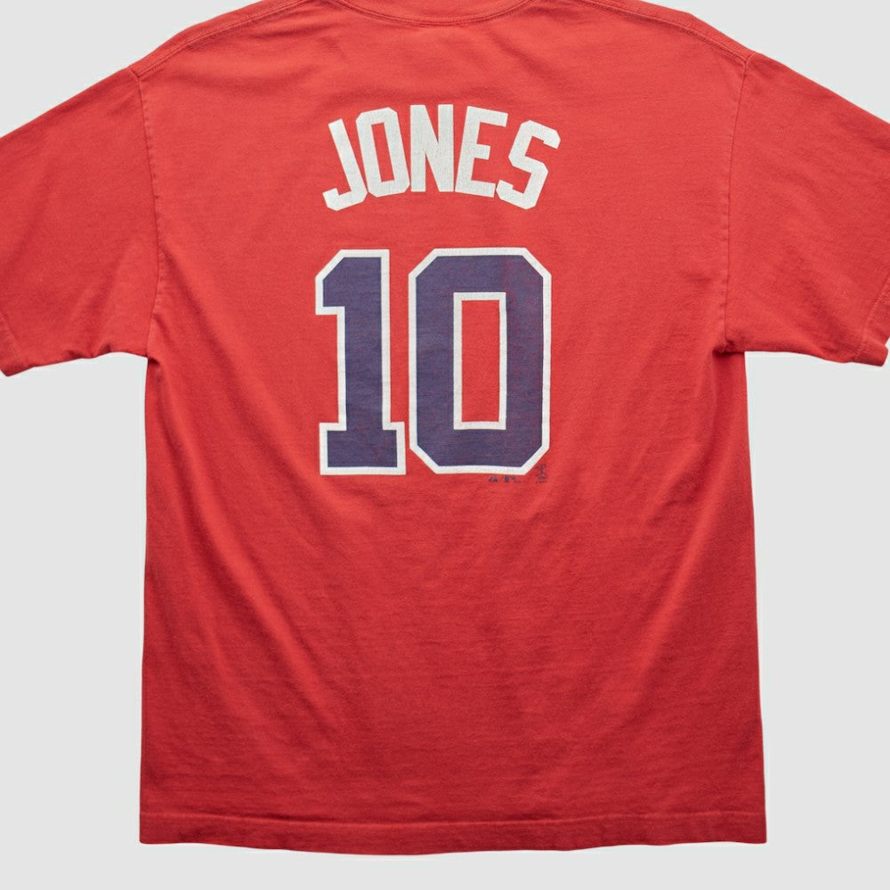 Atlanta Braves Majestic 2010 T-shirt - Red - Vintage - Fanatics Sale