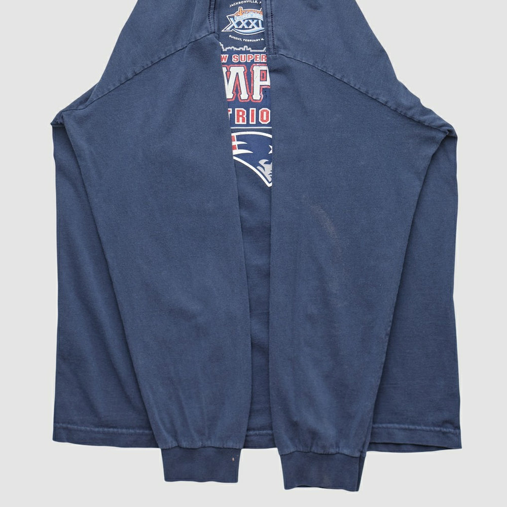 Fanatics New England Patriots Alstyle 2005 Long Sleeve T-shirt Navy Vintage